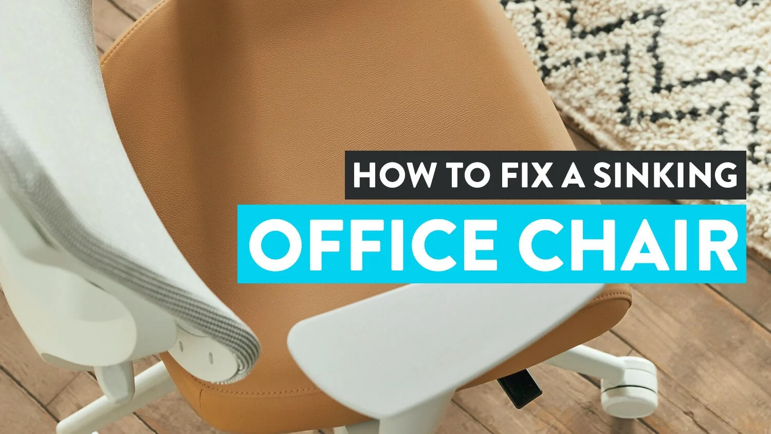 How to Fix a Sinking Office Chair Cylinder Without Buying a New Chair